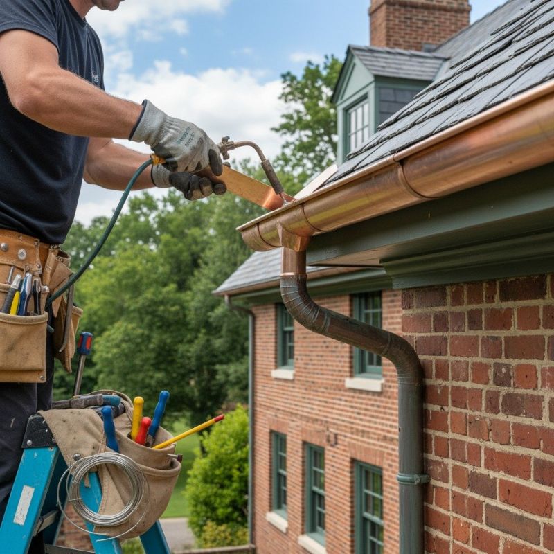 Copper Gutter Service